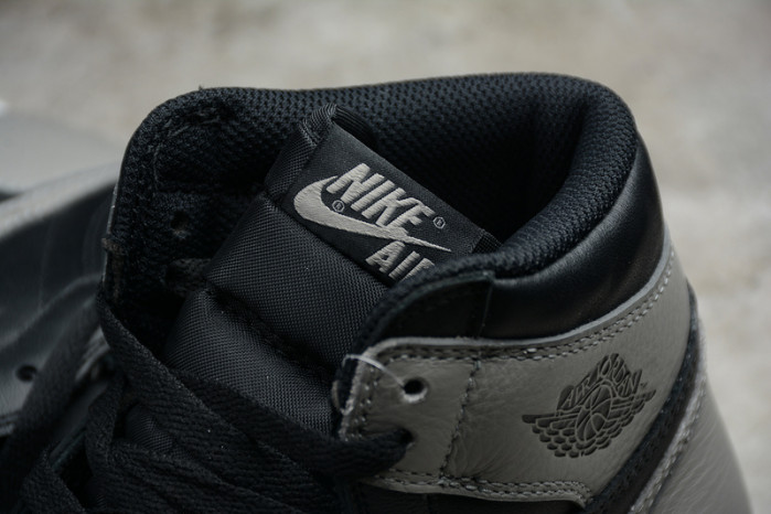 air jordan 1 retro high og shadow black gray 555088-013