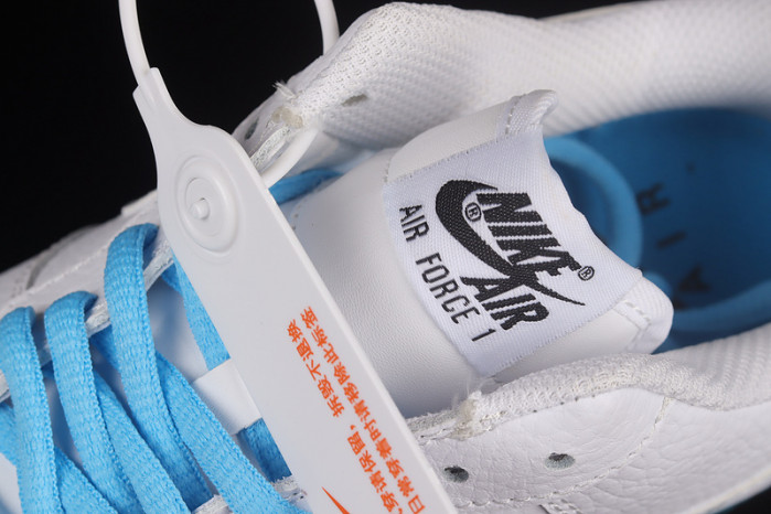 nike air force 1 07 low white blue crystal black kh0806