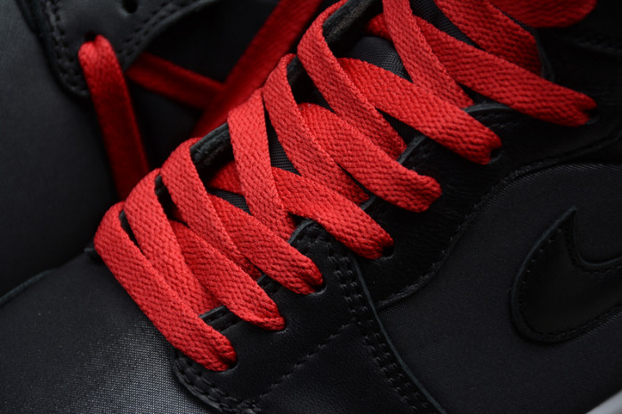 air jordan 1 black satin gym red 555088-060