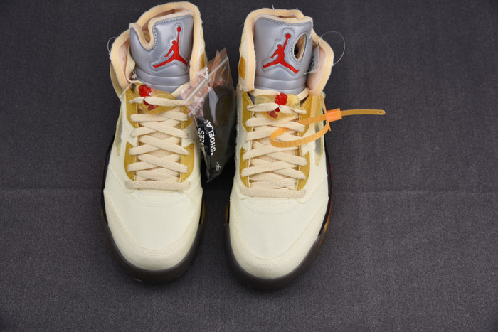 air jordan 5 retro ofw sail dh8565-100