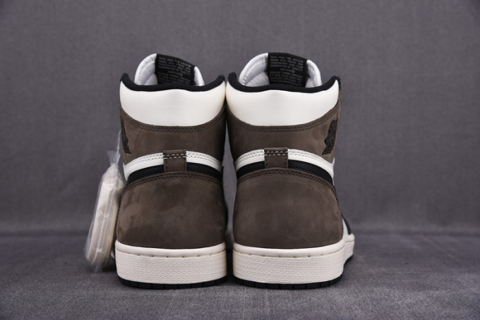 air jordan 1 retro high dark mocha - 555088-105