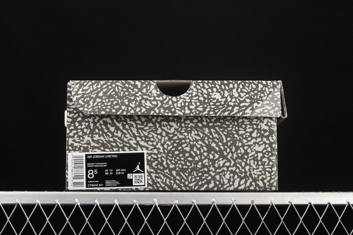 air jordan 3 “midnight navy”ct8532-401